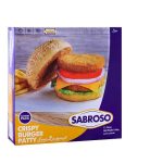 SABROSO CRISPY BURGER PATTY 1000G ECO