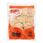 SUFI BURGER PATTIES POLY BAG 1000GM
