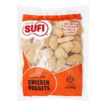 SUFI CHICKEN NUGGETS POLY BAG 1000GM